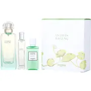 Hermes Un Jardin Sur Le Nil Подаръчен комплект, Eau de Toilette 100ml + Eau de Toilette 15ml + Душ гел 40ml