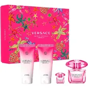 Versace Bright Crystal Absolu Подаръчен комплект, Парфюмна вода 90 ml + Мляко за тяло 100ml + Душ гел 100ml + Парфюмна вода 5ml