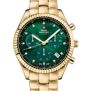 Swiss Military SM30207.04 Elegant Chronograph Ladies Watch 38mm 5ATM