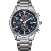 Citizen CA7028-81L Eco-Drive Chronograph mens watch 43mm 10ATM