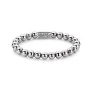 Rebel & Rose Bracelet Silver Shine RR-8DV01-S-L mens
