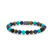Rebel & Rose Bracelet Mix Turquoise 925 RR-8S006-S-L mens