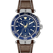 Versace VE3L00122 Greca Chronograph Mens Watch 45mm 5ATM 