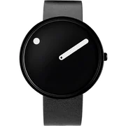 PICTO 43361-4120B Unisex Watch Black and White 40mm 5ATM