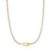 ANIA HAIE N041-03G-W Dance Til Dawn Ladies Necklace, adjustable