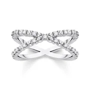 Thomas Sabo Ladies Ring TR2318-051-14-56 balls size 56