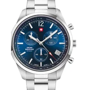 Swiss Military SM34097.03 Chronograph Mens Watch 42mm 5ATM