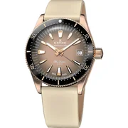 Edox 80131-37RNC-VDBEI Skydiver Automatic + 2nd strap Ladies Watch 38mm 30ATM