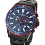 Jacques Lemans 1-2141G Liverpool Chronograph Mens Watch 48mm 20ATM