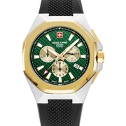 Swiss Alpine Military 7005.9844 Typhoon Chronograph Mens Watch 42mm 10ATM