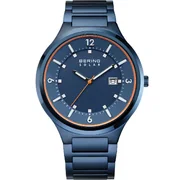 Bering 14442-797 Slim Solar Mens Watch 42mm 5ATM