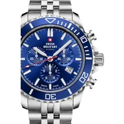 Swiss Military SM34103.02 Mens Watch Sport Chronograph 43mm 10ATM