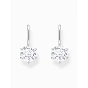 Thomas Sabo H2287-051-14 Silver dangle earrings w. white cubic zirconia 