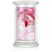 Kringle Candle Peony голяма ароматизирана свещ с 2 фитила (624 g)
