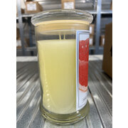 Kringle Candle Pink Grapefruit голяма ароматизирана свещ с 2 фитила (624 g)