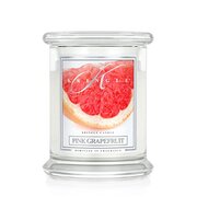 Kringle Candle Pink Grapefruit средна ароматна свещ с 2 фитила (411 g)