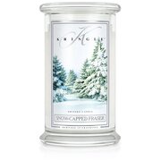 Kringle Candle Snow Capped Fraser голяма ароматизирана свещ с 2 фитила (624 g)