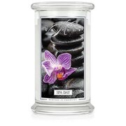 Дневна голяма ароматна свещ Kringle Candle Spa с 2 фитила (624 g)