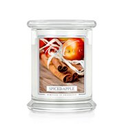 Kringle Candle Spiced Apple ароматизирана свещ средна 2 фитила (411 g)