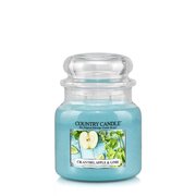 Country Candle Свещ с аромат на кориандър, ябълка и лайм среден 2 фитила (453 g)