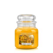Свещ Country Candle Golden Autum средна 2 фитилна ароматна свещ (453 g)