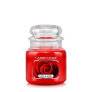 Свещ Country Candle Love & Roses средна ароматна свещ с 2 фитила (453 g)