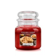 Свещ Country Candle Warm Apple Pie ароматизирана свещ средна 2 фитила (453 g)