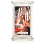 Kringle Candle Rose All Day голяма ароматизирана свещ с 2 фитила (624 g)