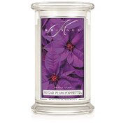 Kringle Candle Sugar Plum Poinsettia голяма ароматизирана свещ с 2 фитила (624 g)