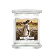 Kringle Candle Far, Far Away средна ароматна свещ с 2 фитила (411 g)