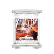 Kringle Candle Rose All Day ароматизирана свещ среден 2 фитила (411 g)