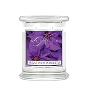 Kringle Candle Sugar Plum Poinsettia ароматизирана свещ средна 2 фитила (411 g)