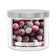 Kringle Candle TUMBLER Frosted Cranberry ароматизирана свещ средно 2 фитила (411 g)