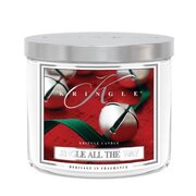 Kringle Candle TUMBLER Jingle All the Way ароматизирана свещ среден 2 фитила (411 g)