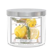 Kringle Candle TUMBLER Свещ с аромат на розмарин и лимон средна 2 фитила (411 g)