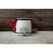 MILKHOUSE CANDLE Свещ с аромат на овесени ядки, мляко и мед BUTTER JAR 2 фитила (454 g)
