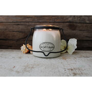 MILKHOUSE CANDLE Свещ с аромат на морска сол и магнолия BUTTER JAR 2 фитила (454 g)
