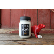 MILKHOUSE CANDLE Свещ с аромат на мляко и захар Farmhouse Jar (368 g)