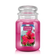 Голяма ароматна свещ Country Candle Hibiscus с 2 фитила (652 g)