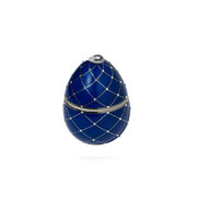 Ароматна свещ LADENAC Bois de Russie Blue с декоративни камъчета (220 гр.) в подаръчна кутия
