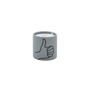 Ароматна свещ Paddywax IMPRESSIONS BLUE "THUMBS UP" ЛИСТА МЕНТА И КАРДАМОМ (5,75 унции / 163 г)