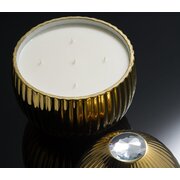 LADENAC Bois de Russie 5-фитилна ароматизирана свещ злато - покритие от 18 каратово злато (3,400g)