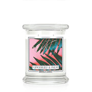 Kringle Candle Gingerlily & Palm ароматизирана свещ средна 2 фитила (411 g)