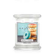 Ароматизирана свещ Kringle Candle Donut Worry среден 2 фитила (411 g)