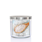 Kringle Candle TUMBLER Морска сол и Тонка 3 фитила ароматизирана свещ 411g