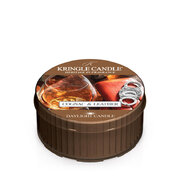 Ароматна свещ Kringle Candle Cognac & Leather (42 g)