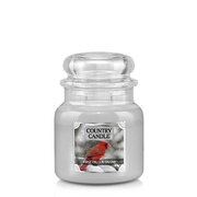 Country Candle First Fallen Snow средна ароматна свещ с 2 фитила (453 g)