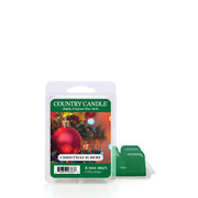 Свещ Country Candle Christmas is Here ароматизиран восък (64 g)