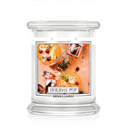 Kringle Candle Holiday Pop ароматизирана свещ средна 2 фитила (411 g)