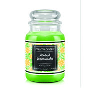 Country Candle FARMSTAND Minted Lemonade голяма ароматизирана свещ с 2 фитила (652 g)